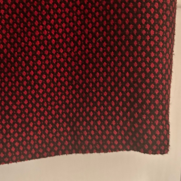 Size 2 Red Tweed Lord & Taylor Pencil Skirt - Picture 3 of 6